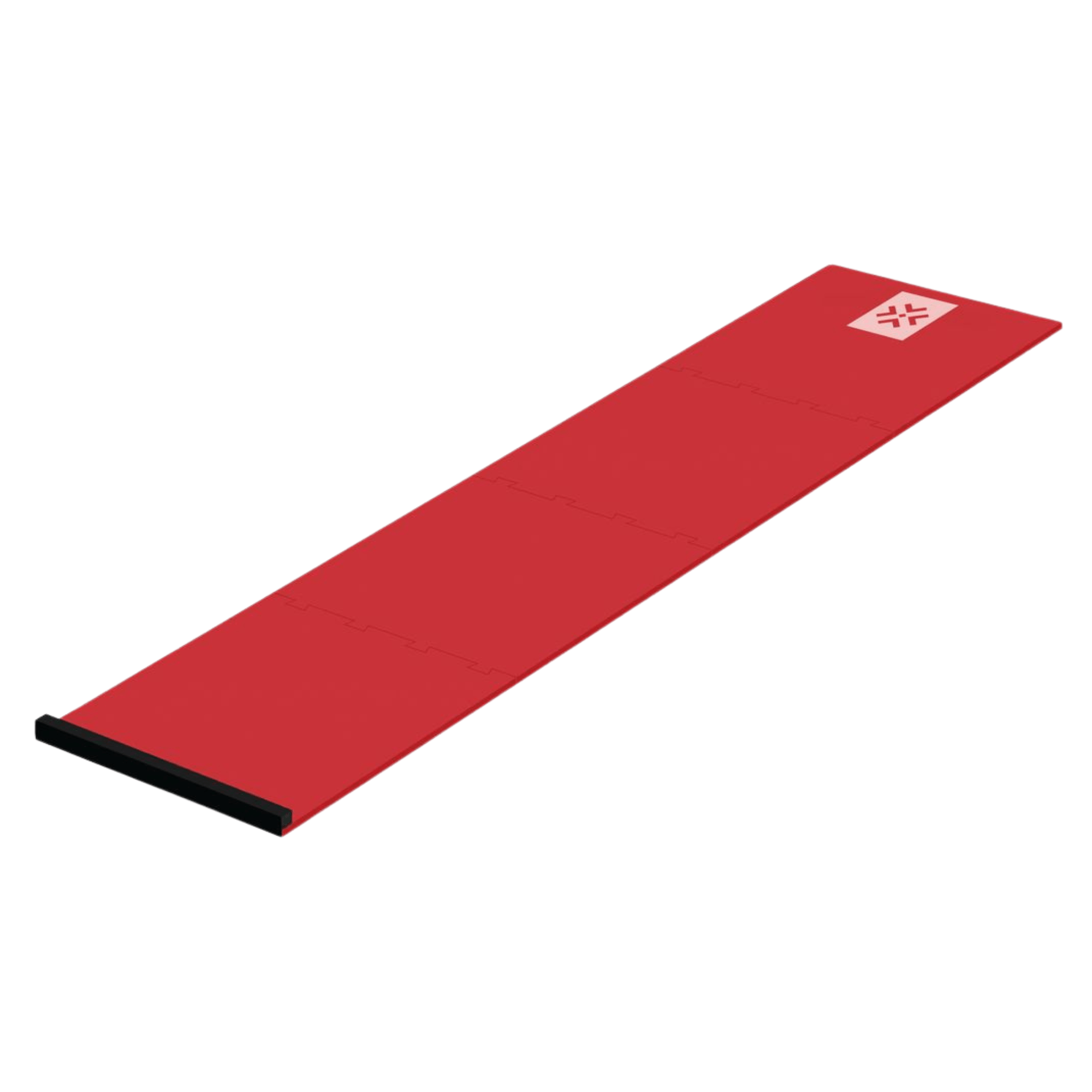 Bullet Puzzle Dartmatte Rot Schwarz
