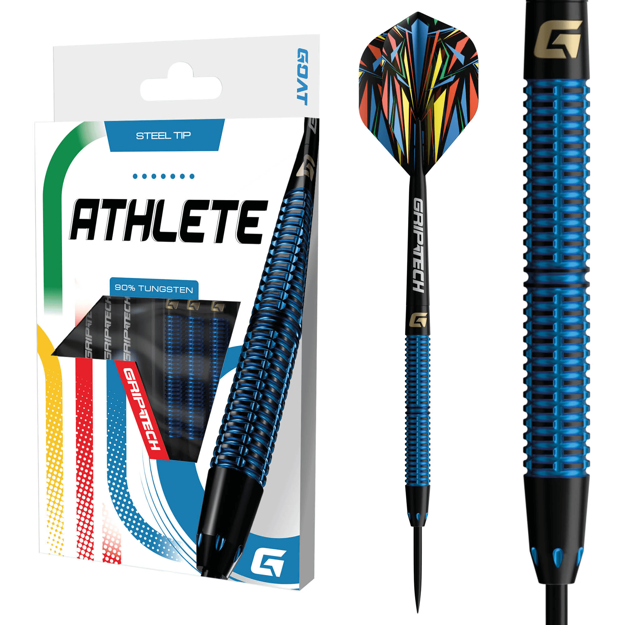 GOAT Athlete Blue Steeldarts Verpackung