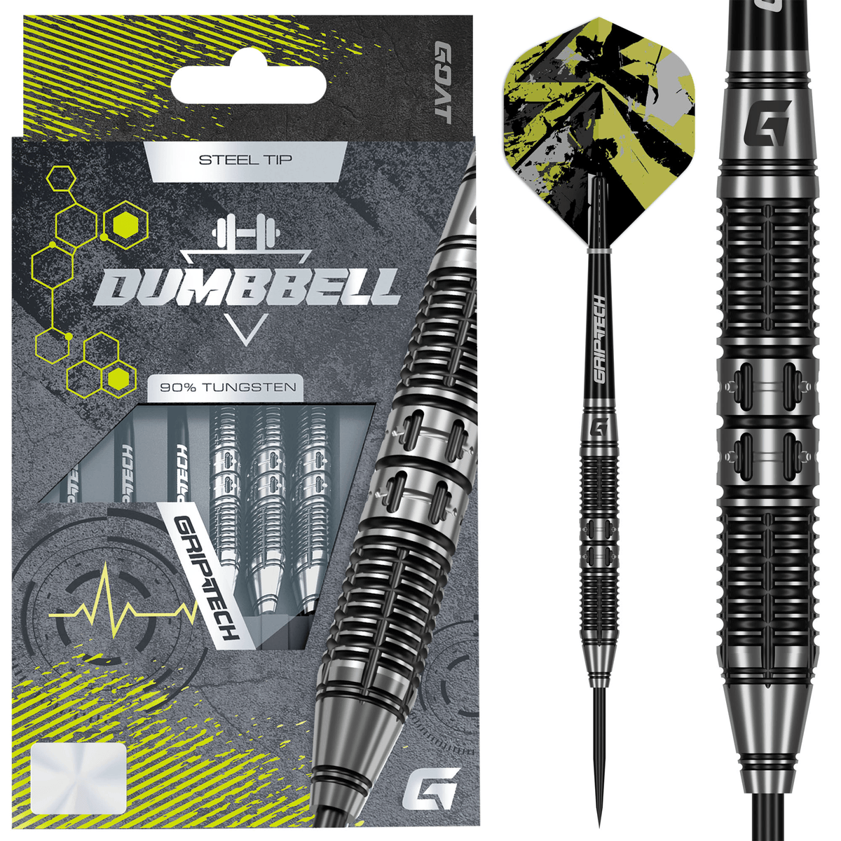 GOAT Dumbbell Steeldarts Verpackung