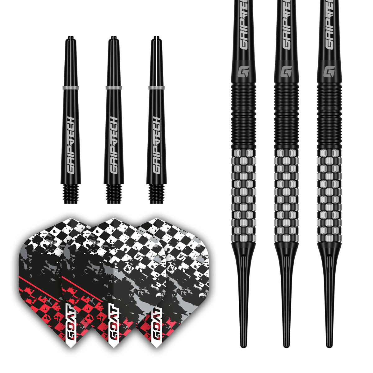 GOAT Finish Line Softdarts Packungsinhalt