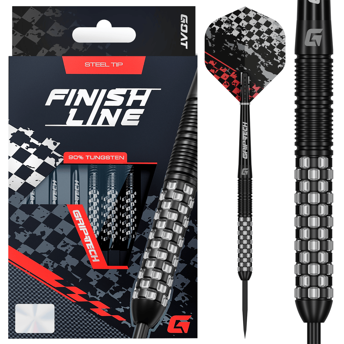 GOAT Finish Line Steeldarts Verpackung