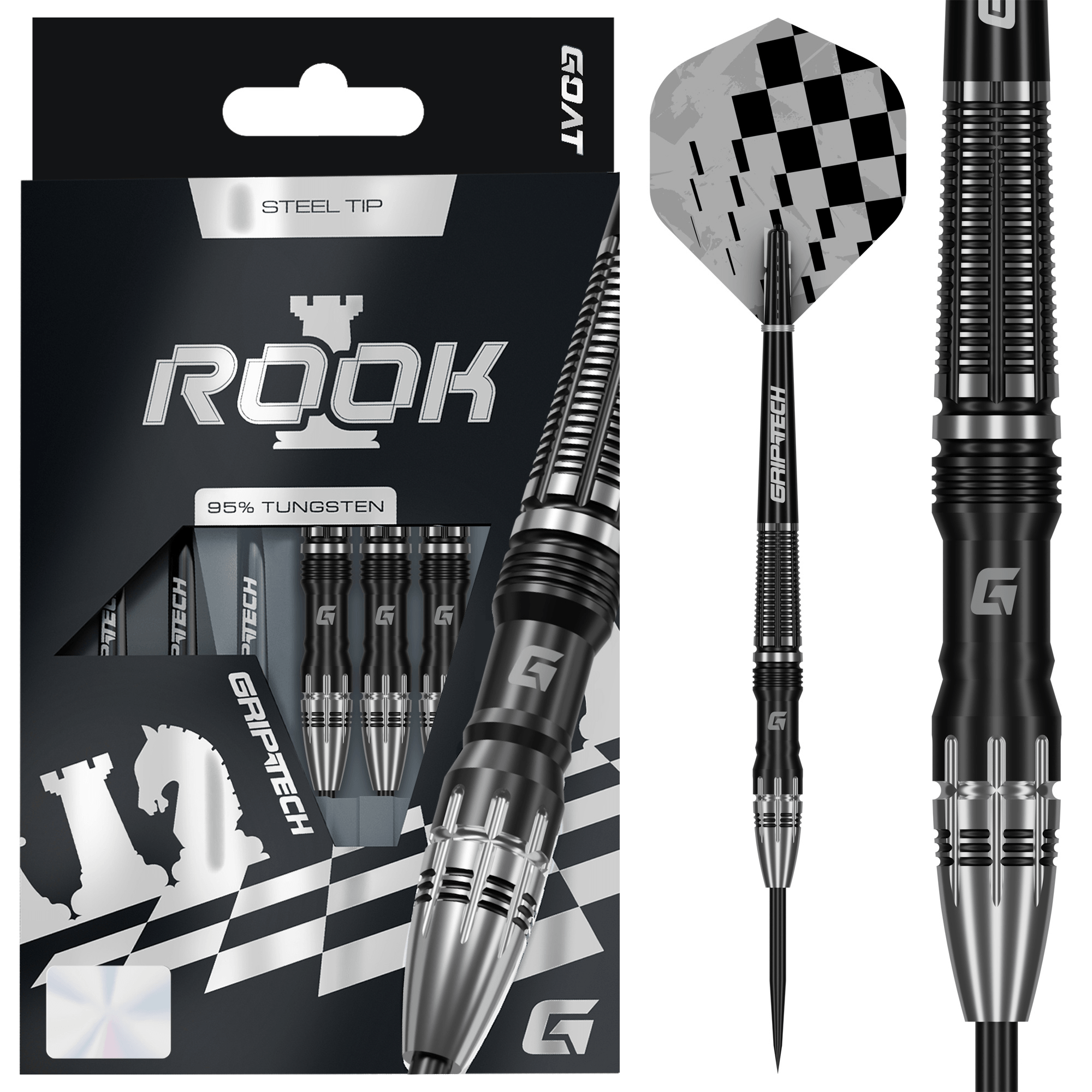 GOAT Rook Steeldarts Verpackung