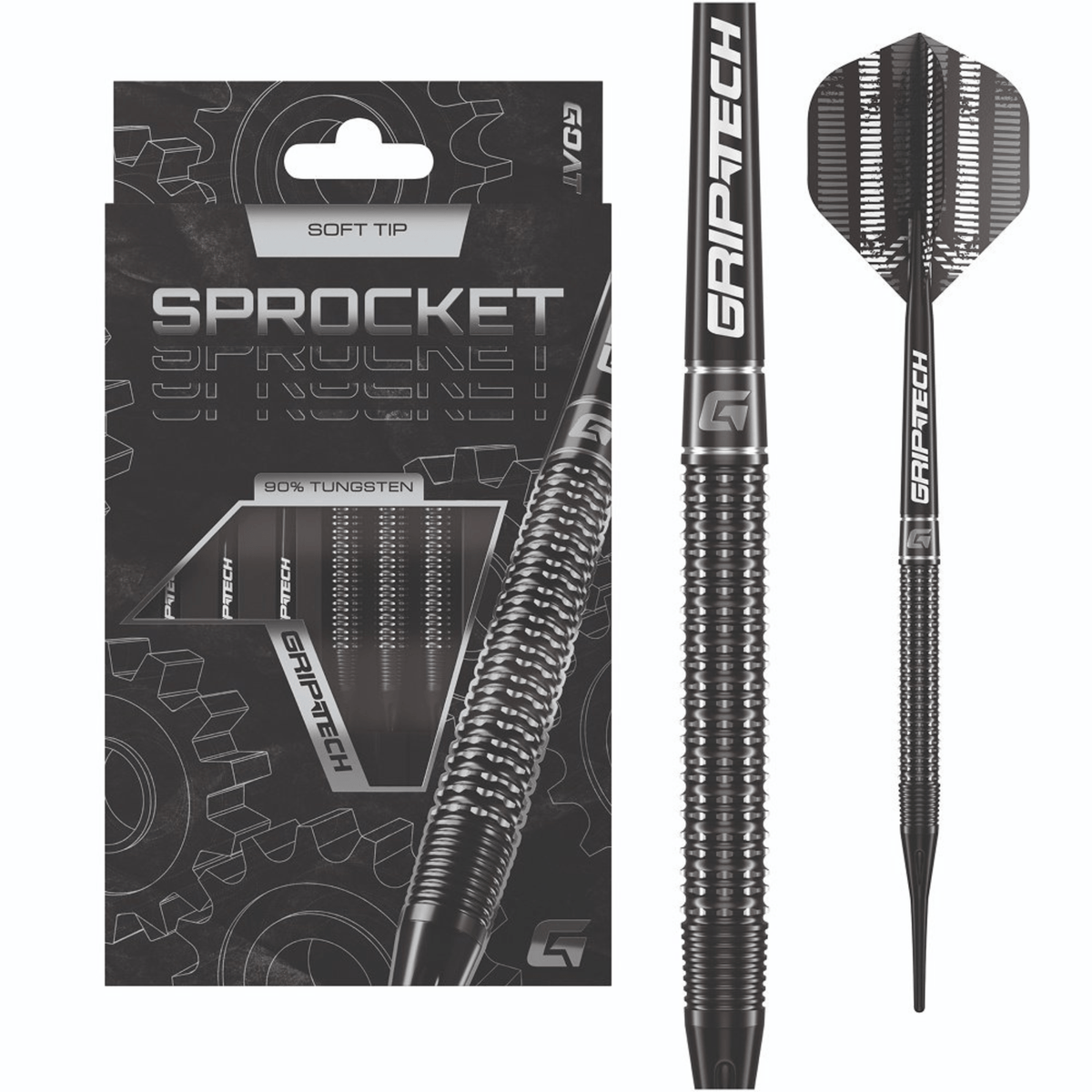 GOAT Sprocket Softdarts Verpackung