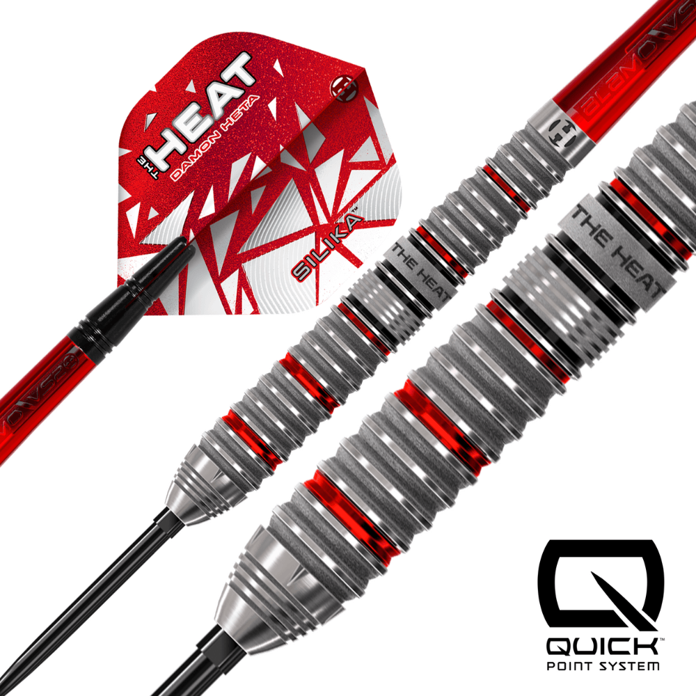 Harrows Damon Heta Series 4 QP Steeldarts Detailansicht