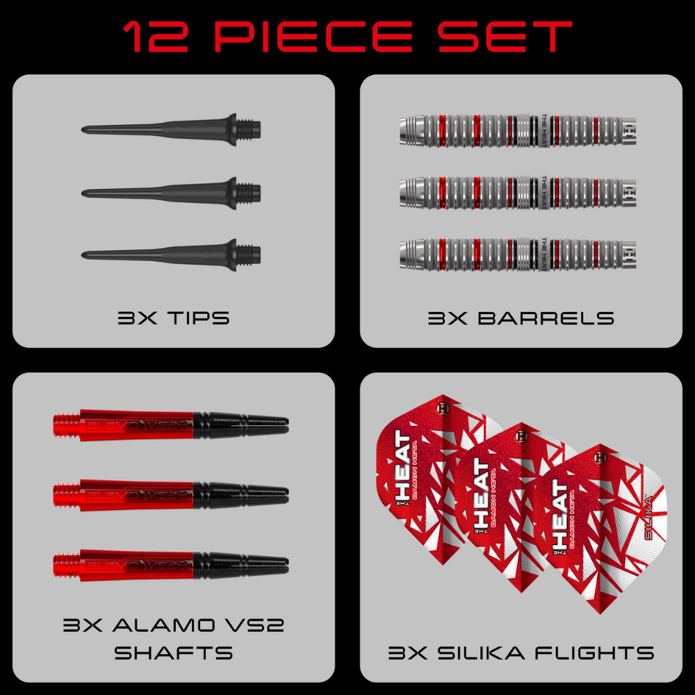 Harrows Damon Heta Series 4 Softdarts Set