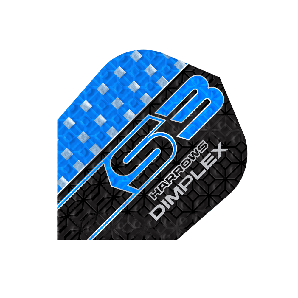Harrows Dimplex S3 Blue Flights