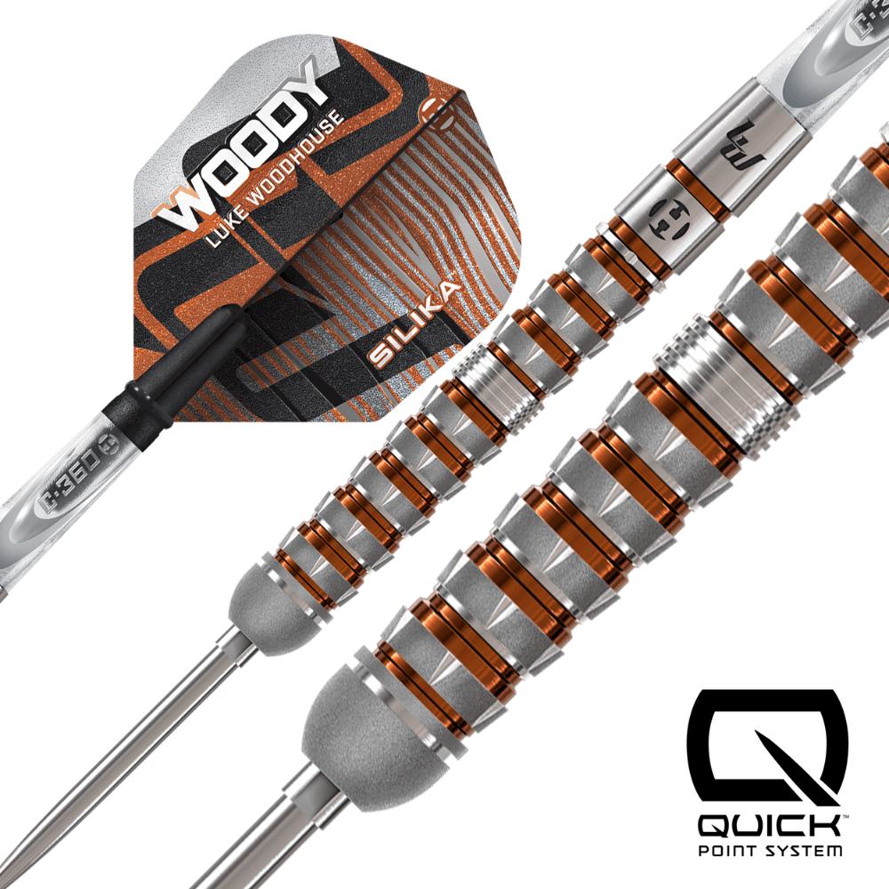 Harrows Luke Woodhouse Series 3 QP Steeldarts Detailansicht