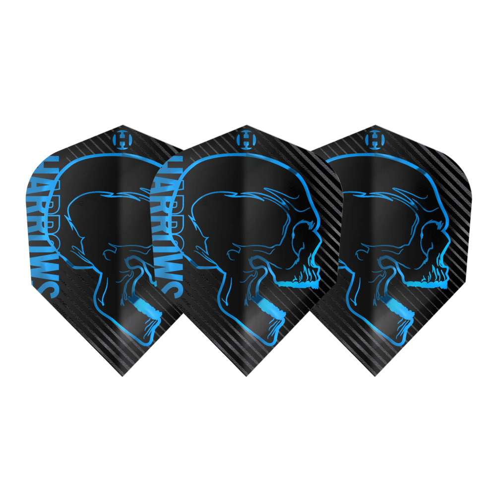 Harrows Rage Blue Flights Set