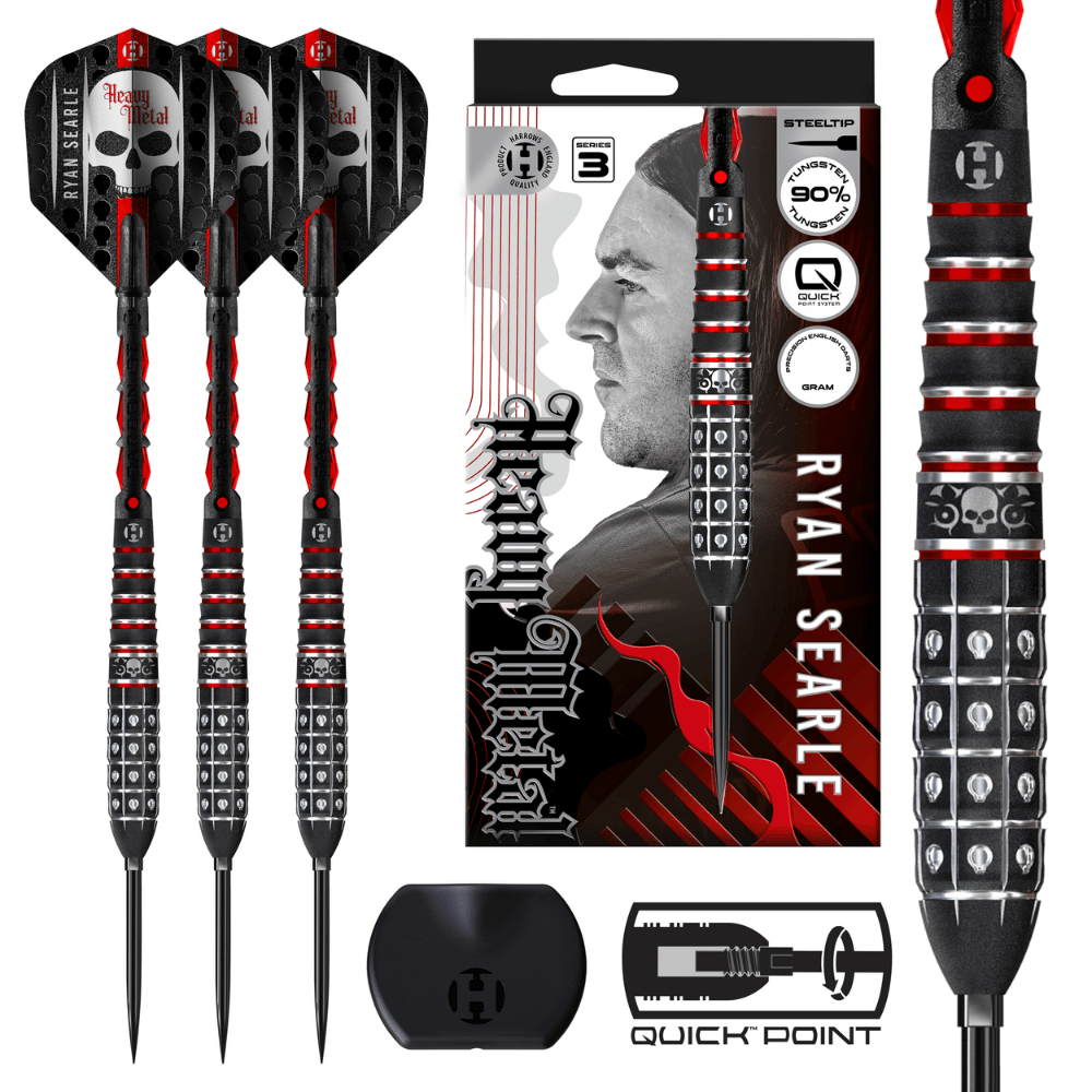 Harrows Ryan Searle Series 3 QP Steeldarts Lieferumfang
