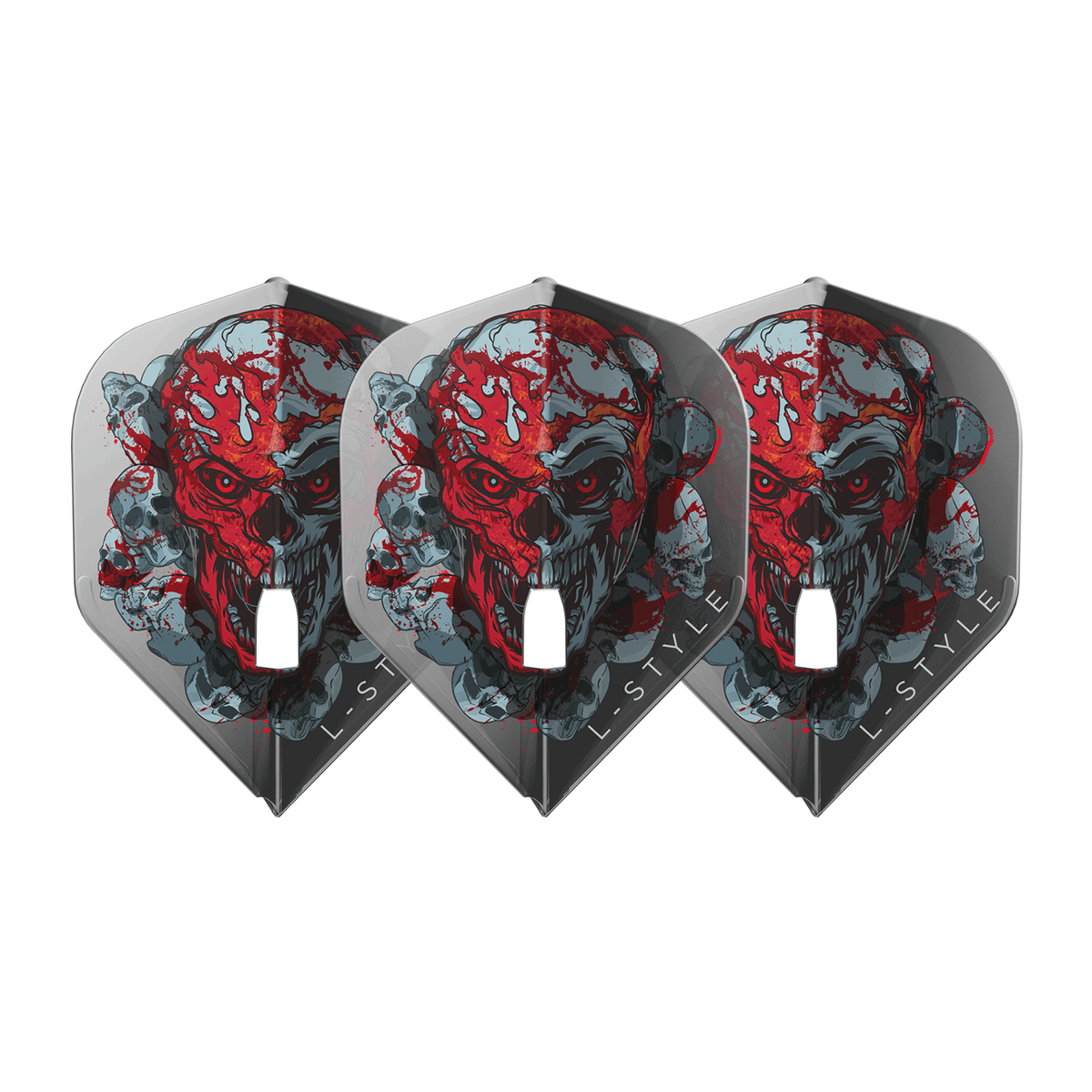 L-Style L1PRO Ryan Searle V4 Clear Black Flights
