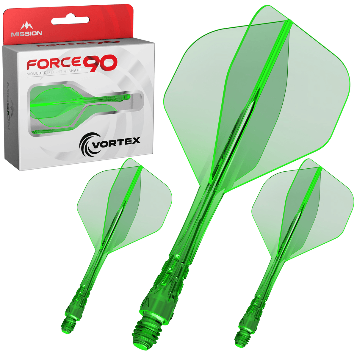 Mission Force 90 Vortex NO2 Neon Green Verpackung