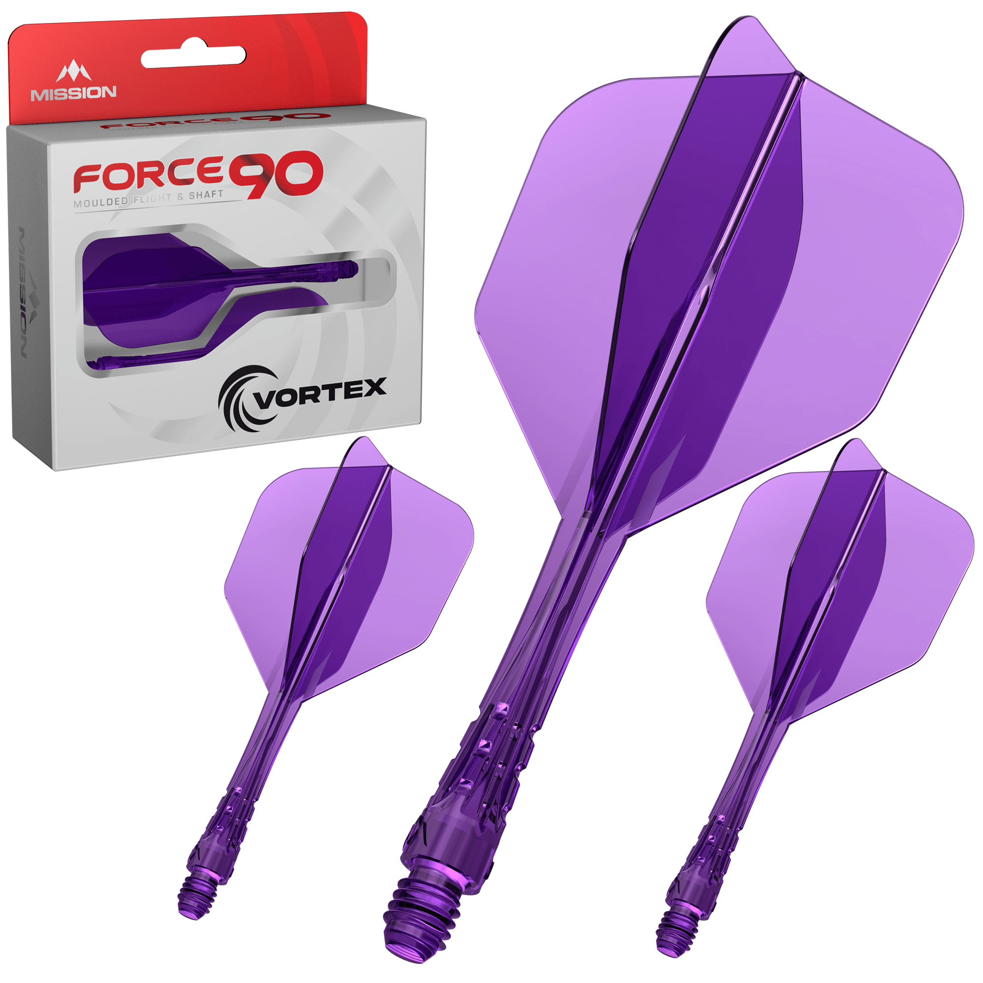 Mission Force 90 Vortex NO6 Clear Purple Verpackung