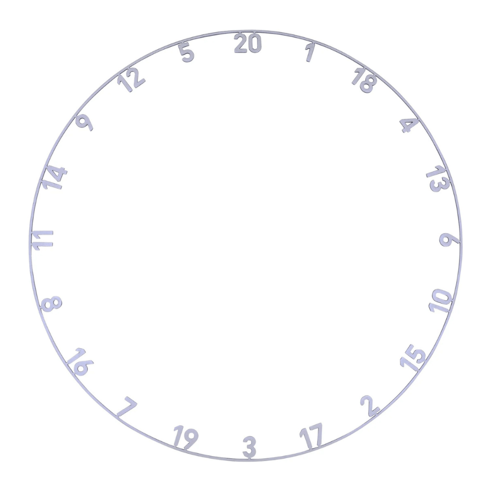 Precise180 Zahlenring Just Lilac