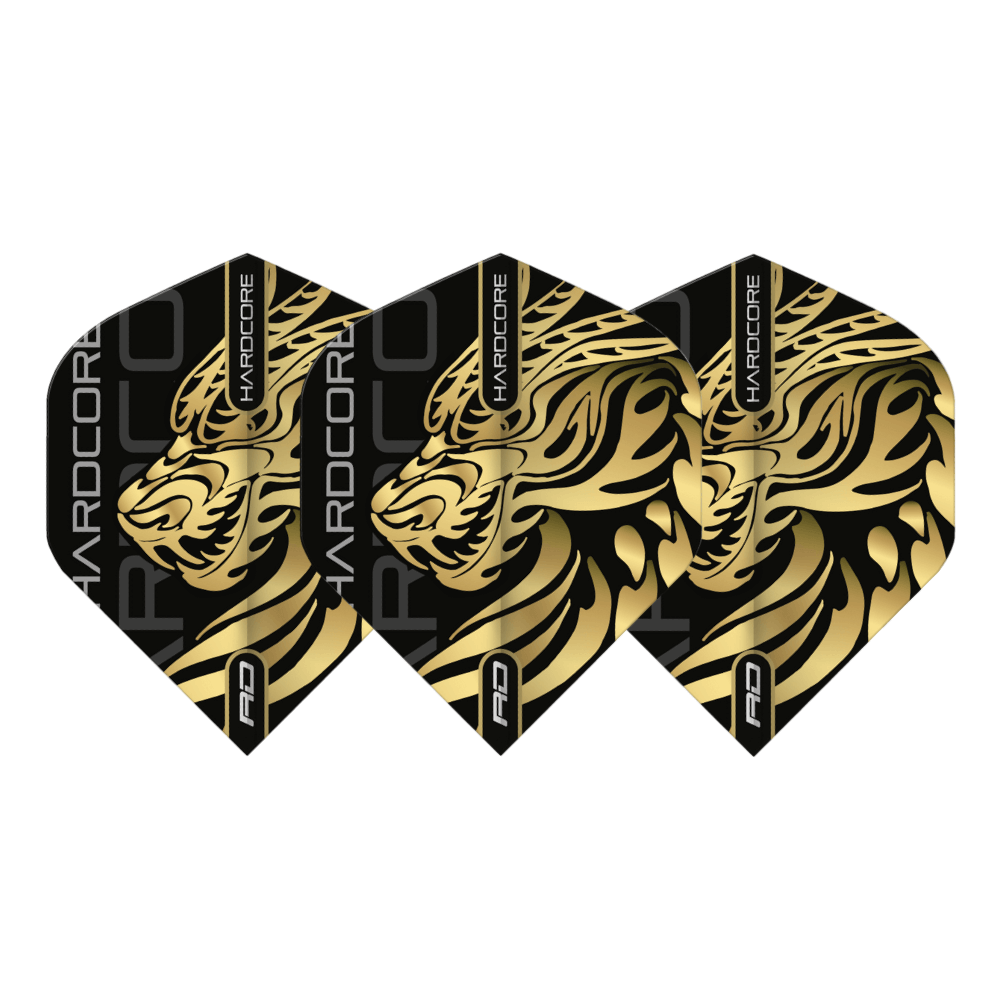 Red Dragon Jonny Clayton Dragon Flights - Gold Set