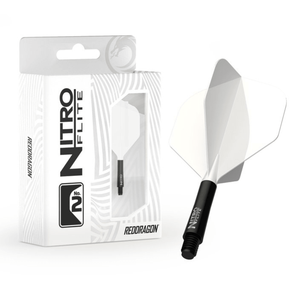 Red Dragon Nitro Flite System Black & White Verpackung