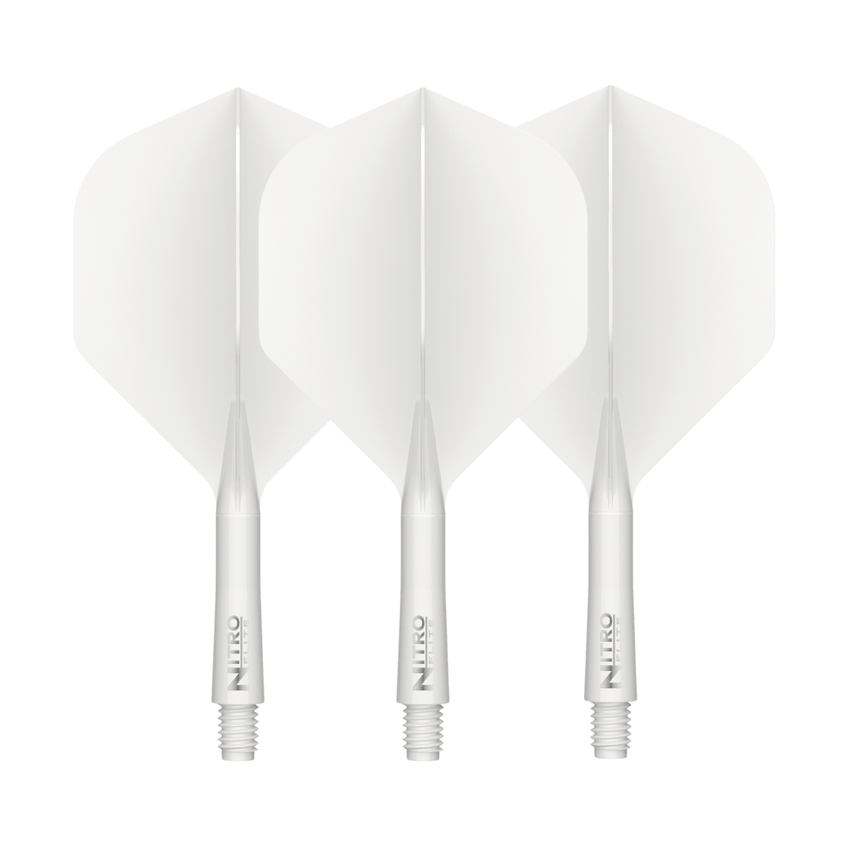 Red Dragon Nitro Flite System White & White
