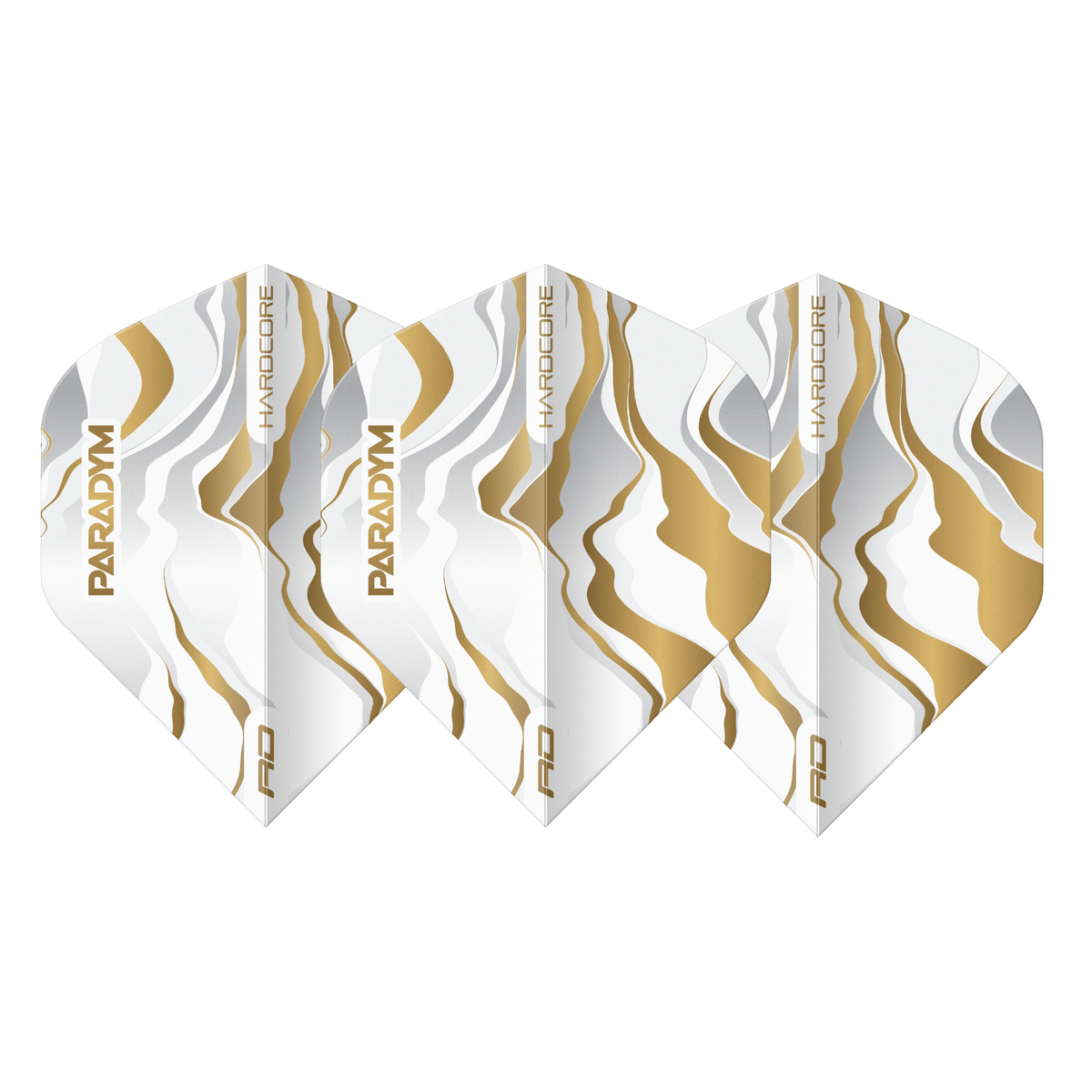 Red Dragon Paradym Premium Gold Flights Set