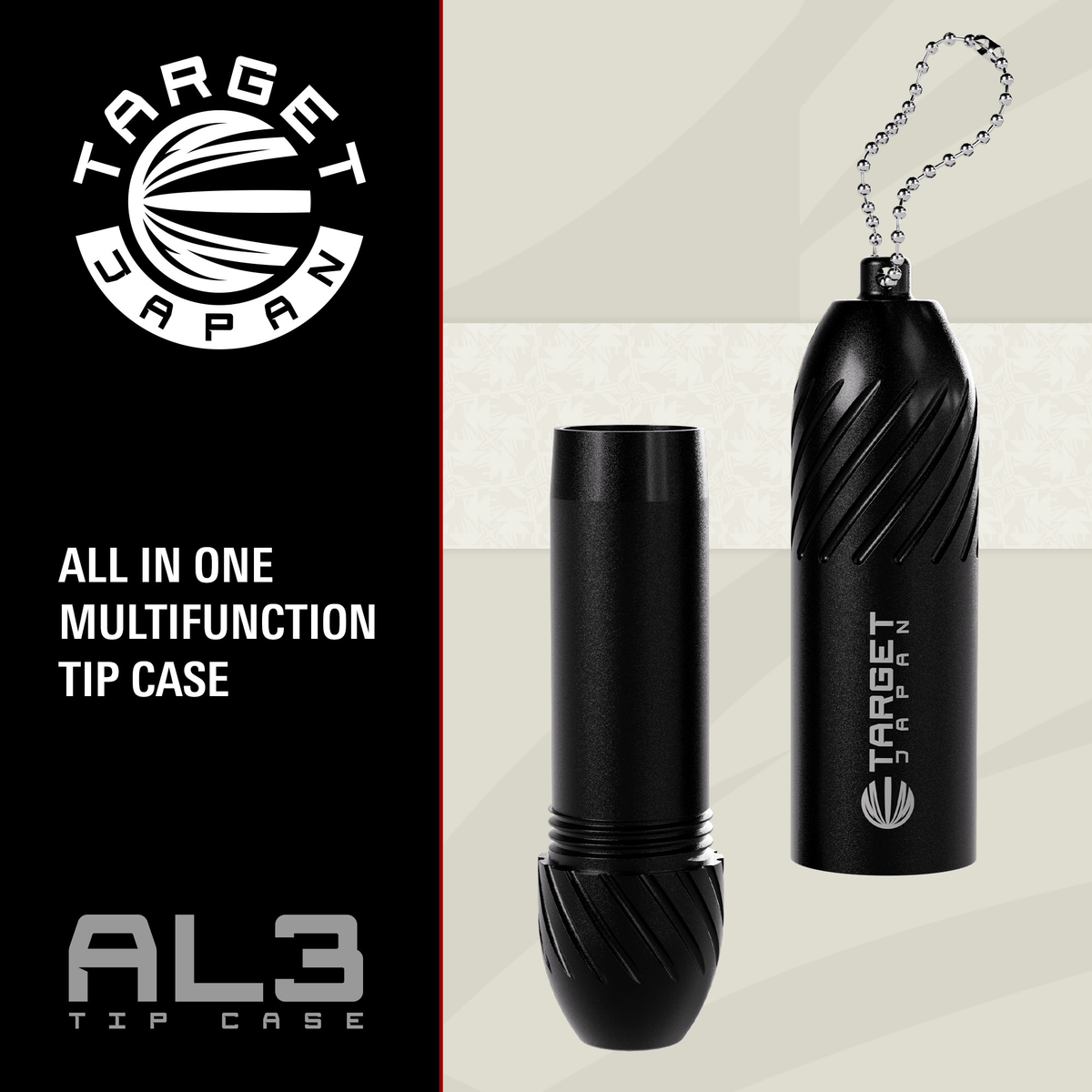 Target Japan AL3 Tip Case - Black Detail