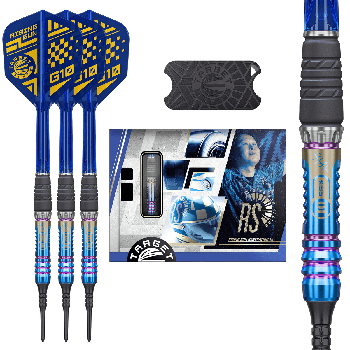 Target Japan Haruki Muramatsu Rising Sun Gen 10 Softdarts Verpackung