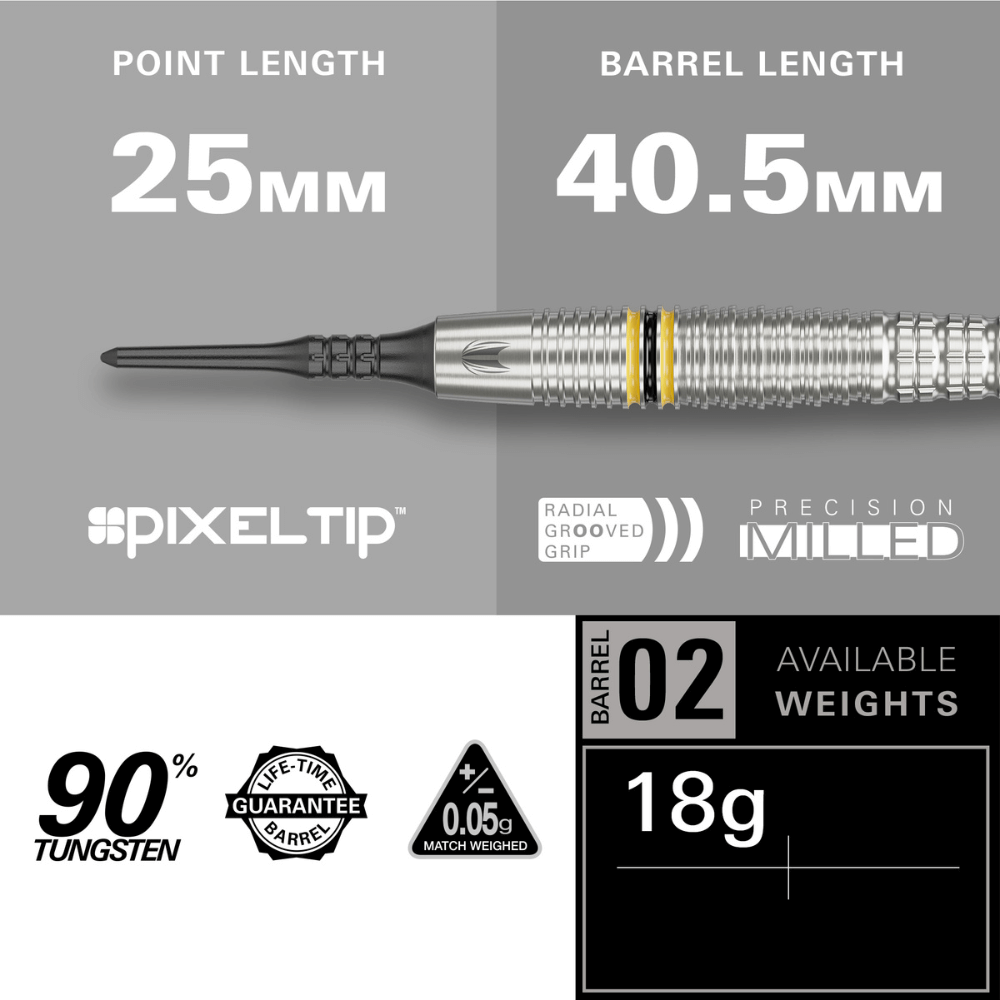 Target Scott Williams G2 Softdarts Details