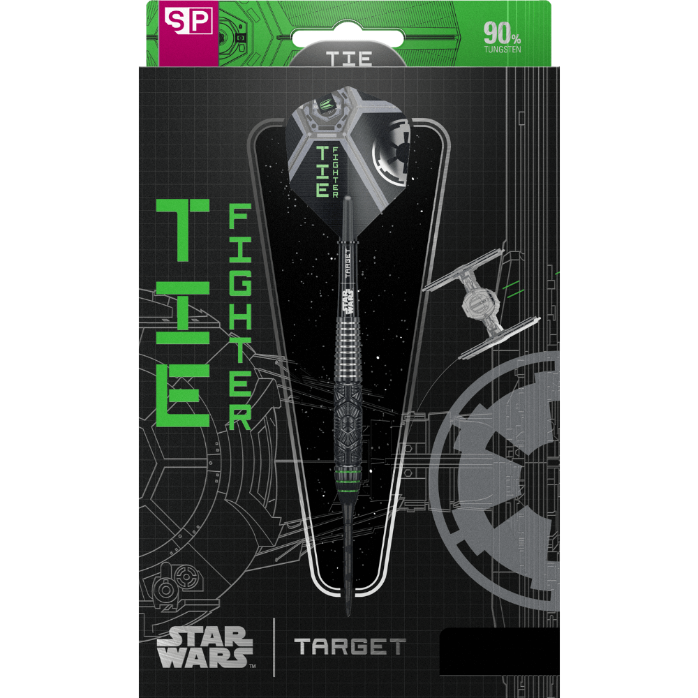 Target Star Wars Tie Fighter Swiss Point Steeldarts Verpackung