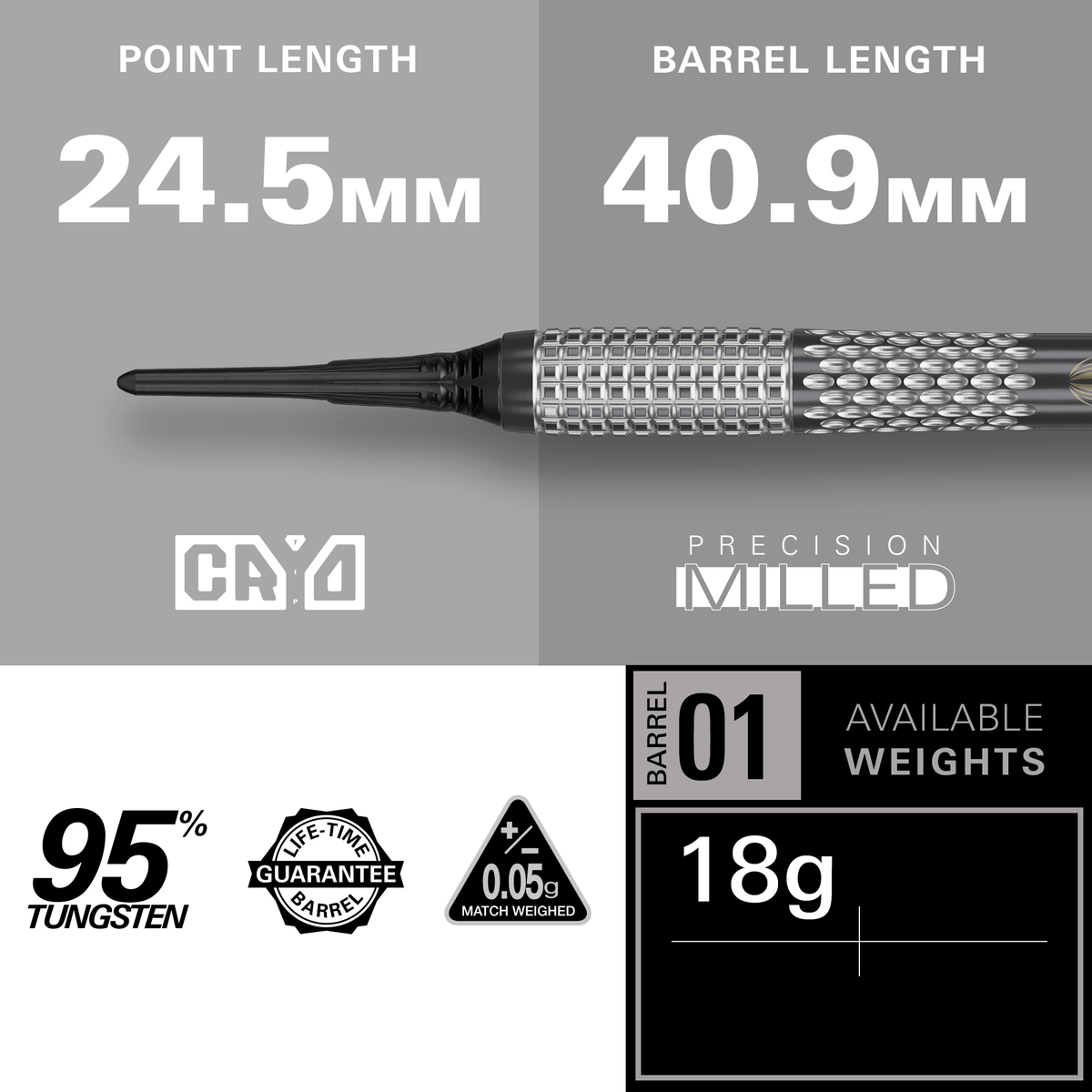 Target Stephen Bunting GEN 5 Void Softdarts Detail 1