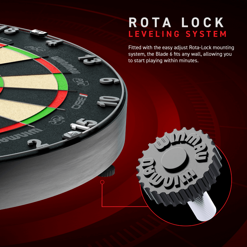Winmau Blade 360 Dartboard Rota Lock