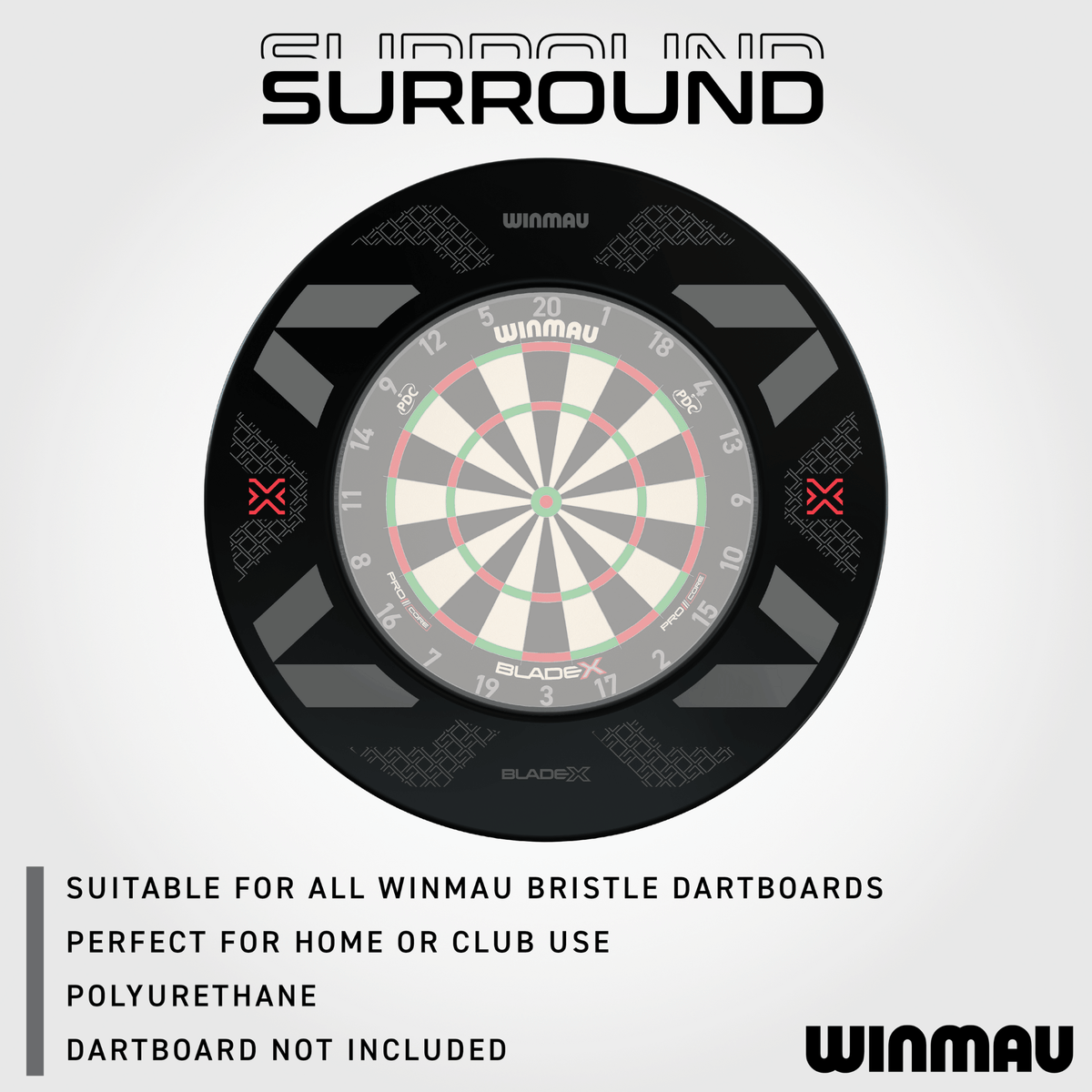 Winmau Blade X Dartboard Surround Detail