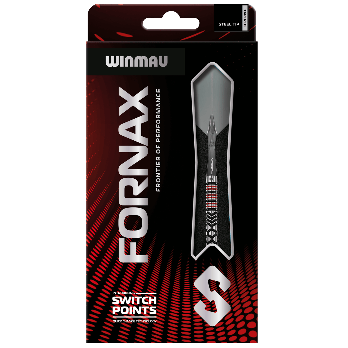 Winmau Fornax Tapered Switch Point Steeldarts Verpackung