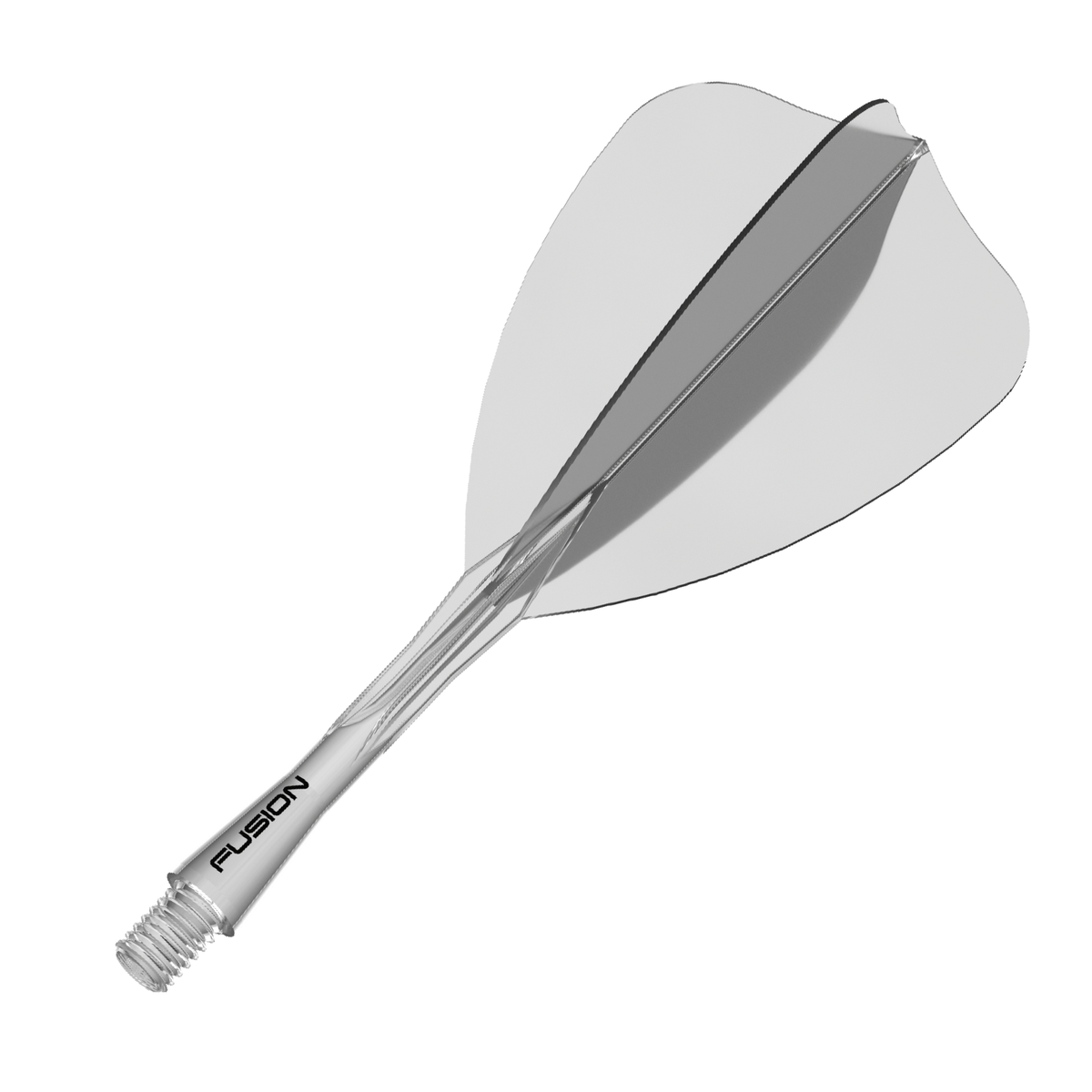 Winmau Fusion Integrated Flight System Arrow Neon Clear