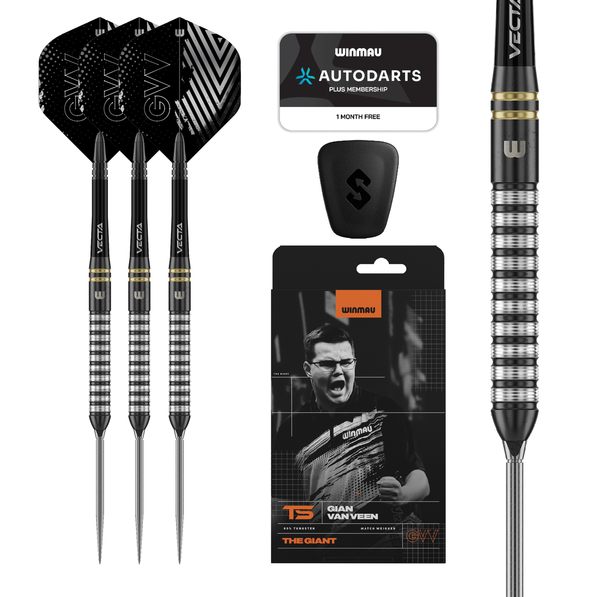 Winmau GVV TS Switch Point Steeldarts Verpackung