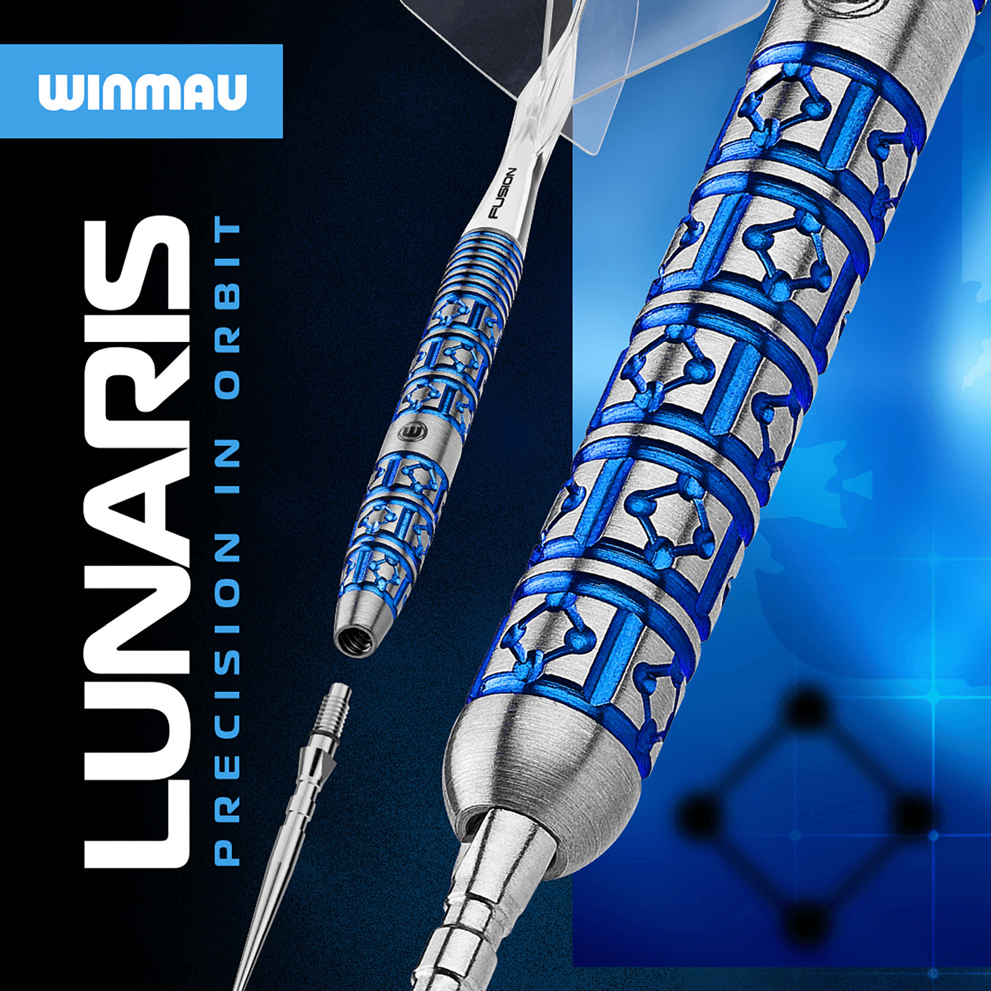 Winmau Lunaris Parallel Switch Point Steeldarts Detail Swich Point