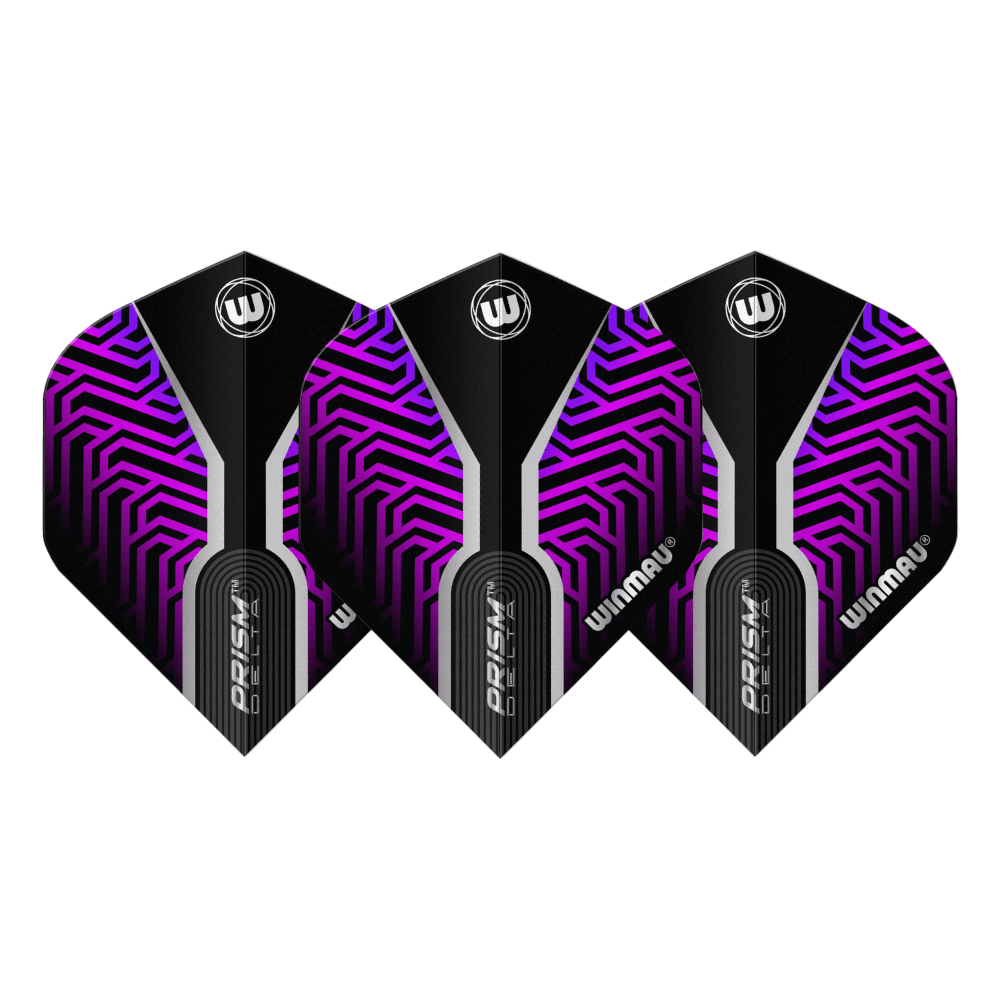 Winmau Prism Delta Kairos Purple Flights Set