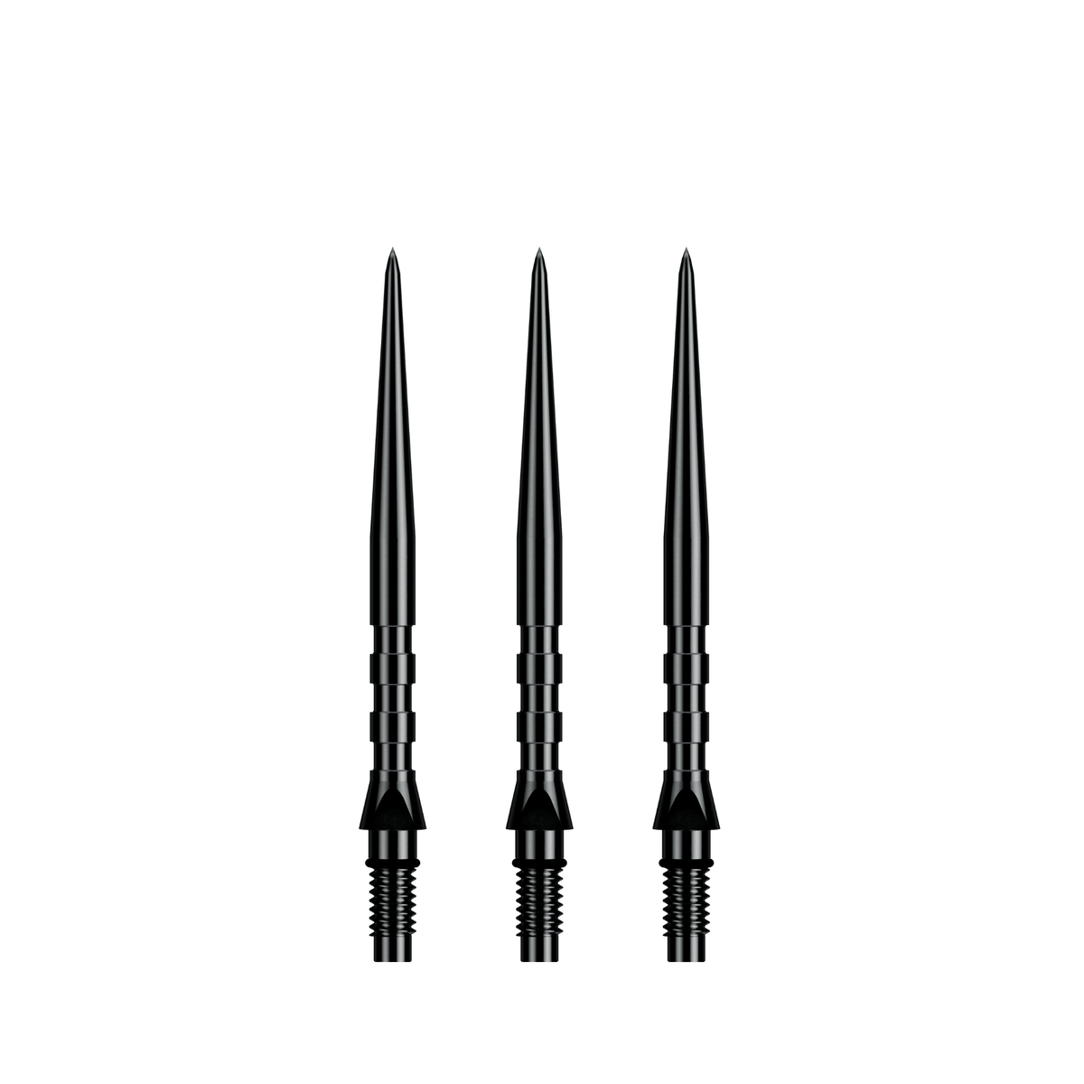 Winmau Switch Point Groove Black Spitzen