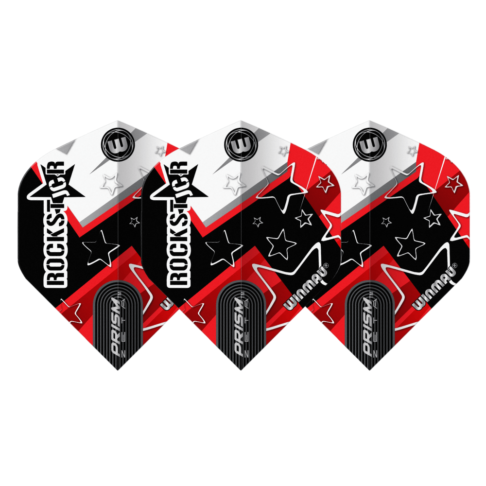 Winmau Zeta Std Cullen Rockstar 02 Flights Set